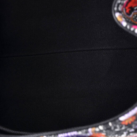 Miu Miu Mini Logo Convertible Canapa Tote Printed Canvas - Picture 5 of 5